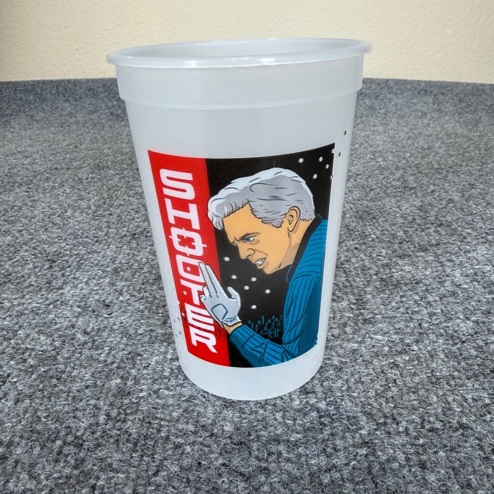 Happy Gilmore 2 Shooter McGavin Subway Netflix Plastic‎ Cup Collectible